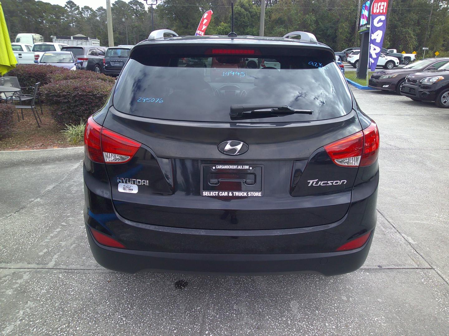 2011 BLACK HYUNDAI TUCSON GLS; LIMITED (KM8JU3AC0BU) , located at 390 Hansen Avenue, Orange Park, FL, 32065, (904) 276-7933, 30.130497, -81.787529 - Photo#6